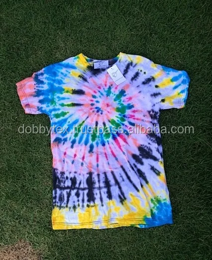 Тайский галстук-краситель футболка ручной работы уникальный красочный и высококачественный оригинальный от Dobbytex Таиланд 100% хлопковые повседневные брюки