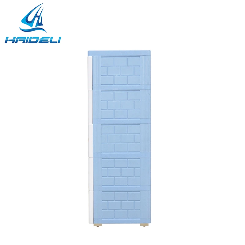 Storage Cabinet 5 Baby Plastic Drawer
