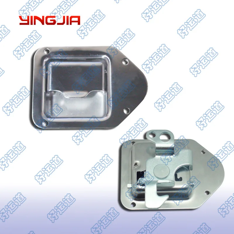 Лопастная ручка с защелкой используемая для грузовых ящиков инструментов и различных контейнеров