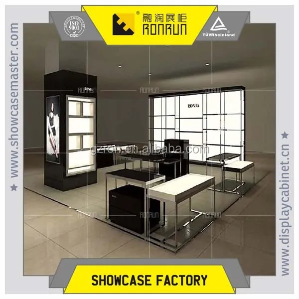 Shoe shop display counter ,high quality metal display stands ,shoe shopping store