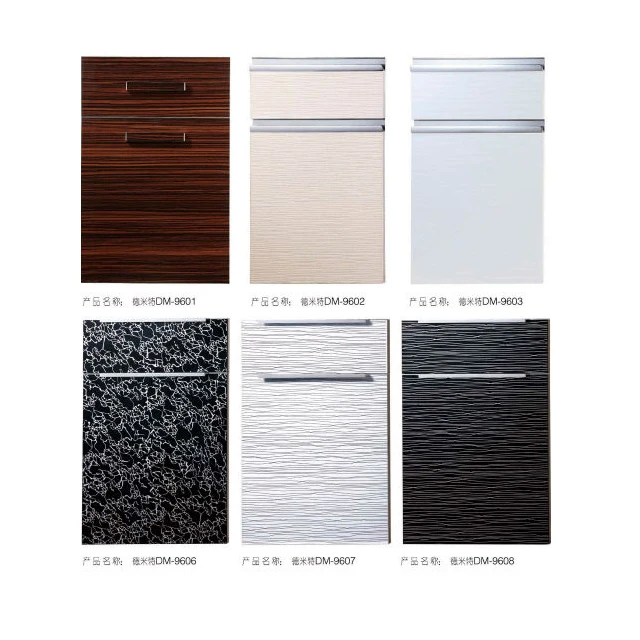 Factory low price wholesale high gloss acrylic kitchen cabinet door