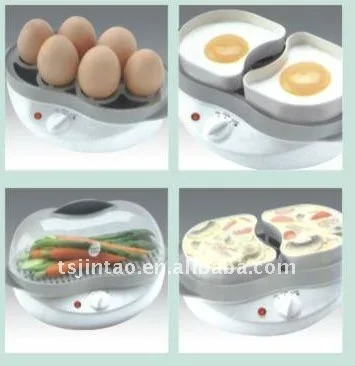One  to Two Layers Home Electric Portable Egg Steamer Cooker Egg Boiler Nutricook Rapid Egg Cooker