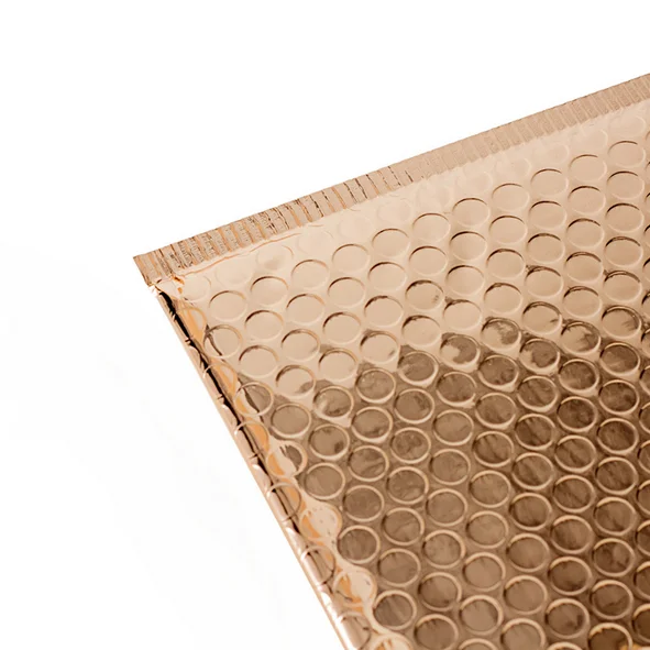 
Wholesale light rose gold envelopes bubble bags for clothes 