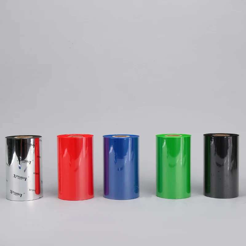 110 мм печатная лента для принтера штрих-кодов, восковая Резиновая лента