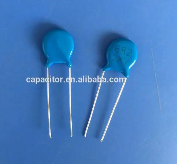 2KV 682 Ceramic Disc Capacitor Blue
