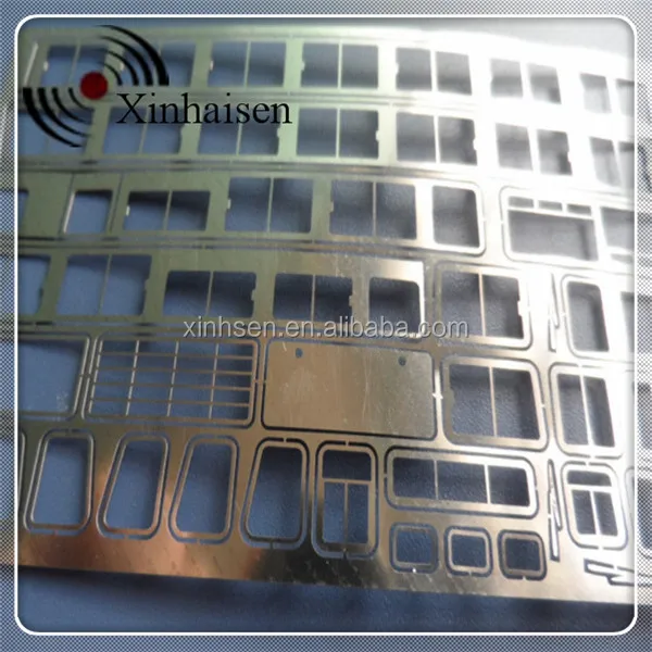 photo acid etch metal craft laser cut brass model