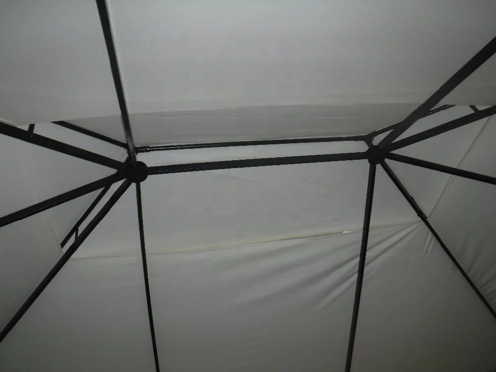 3x4m Deluxe High-grade Aluminum Frame Gazebo Aluminum, Gazebo 3x4