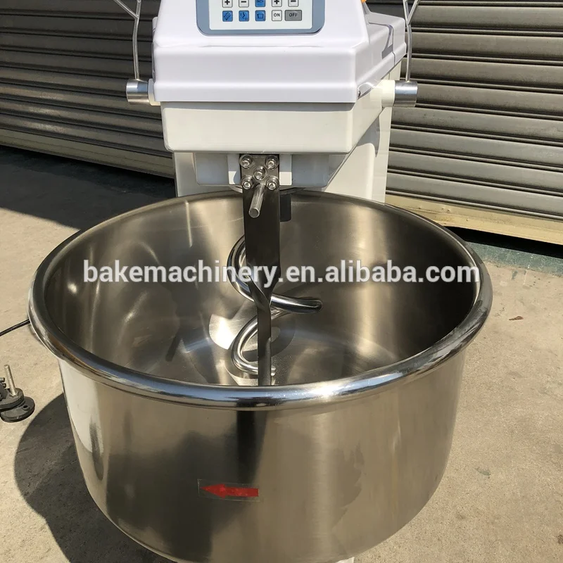 Top introduce  50L bowl capacity spiral pizza dough mixer price