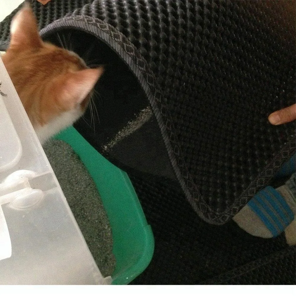 
best selling Water-Proof litter box layer mat Cat Litter Trapper 