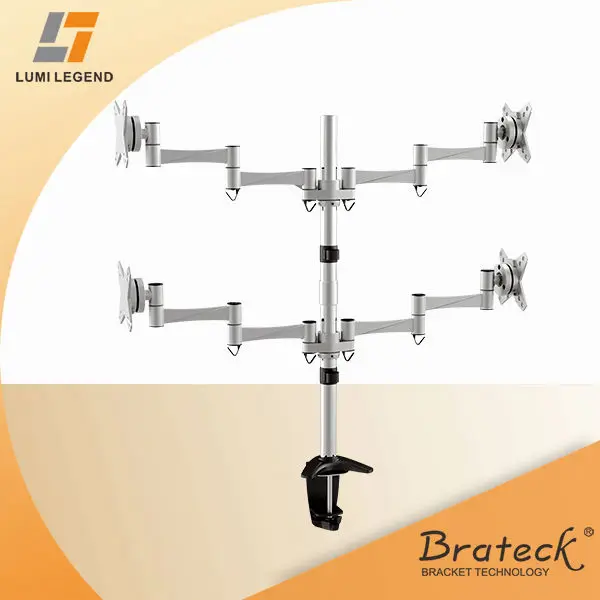 китай патент дизайн элегантный алюминиевый жк-телевизор таблица кронштейн с четырьмя адаптеры