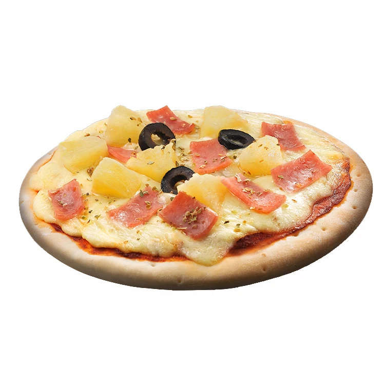 
Asian Baked Goods Normal Pizza Frozen Baked Blended Hawaiian Pizza With Shelf Life 12 Months In Box Packaging 