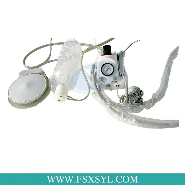 Dental turbine unit turbine dental unit with water bottle portable dental turbine unit