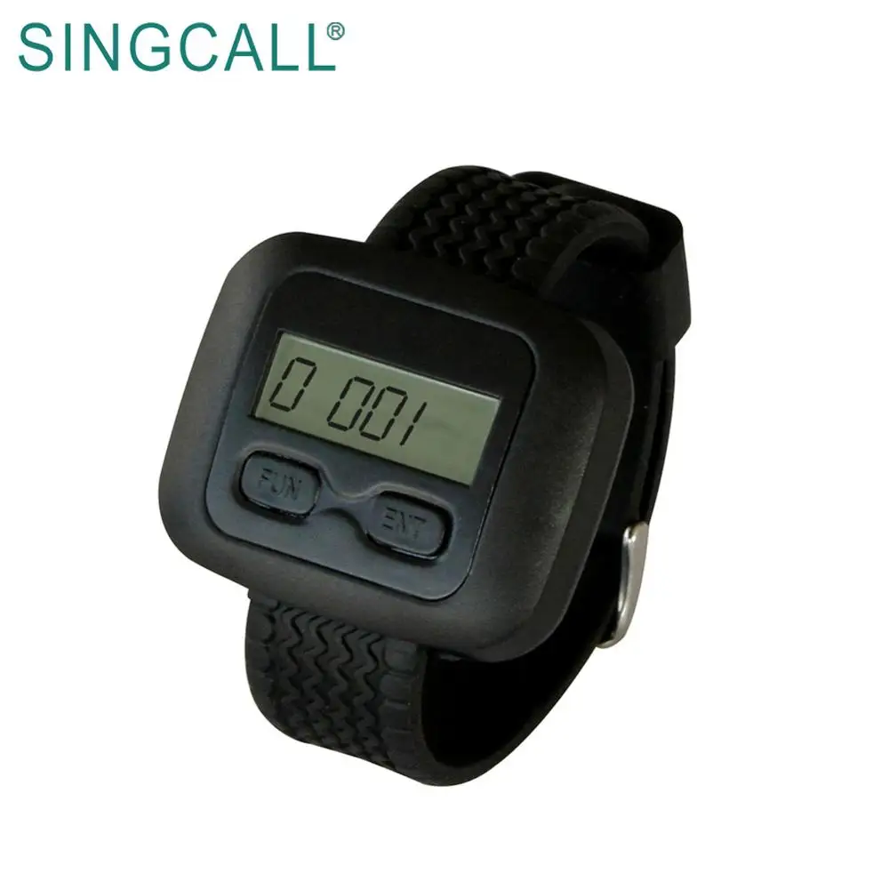 
SINGCALL Service Paging Waiter Calling Watch Wireless Call Bell System 
