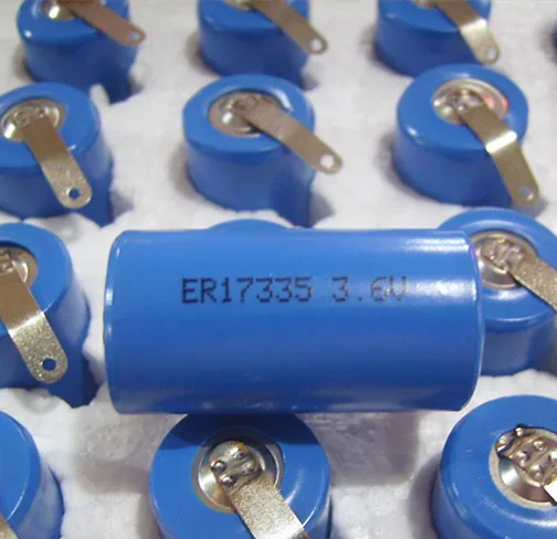 
gp batteries ER17335 2100mAh 3.6 volt 2/3a lithium battery for GPS, gas meter, water heating meter 