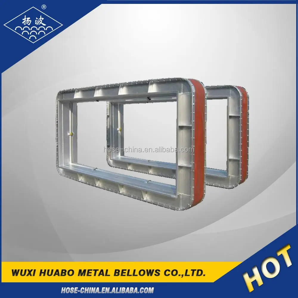 
Fabric flue duct expansion joint/dual-axis compensator 