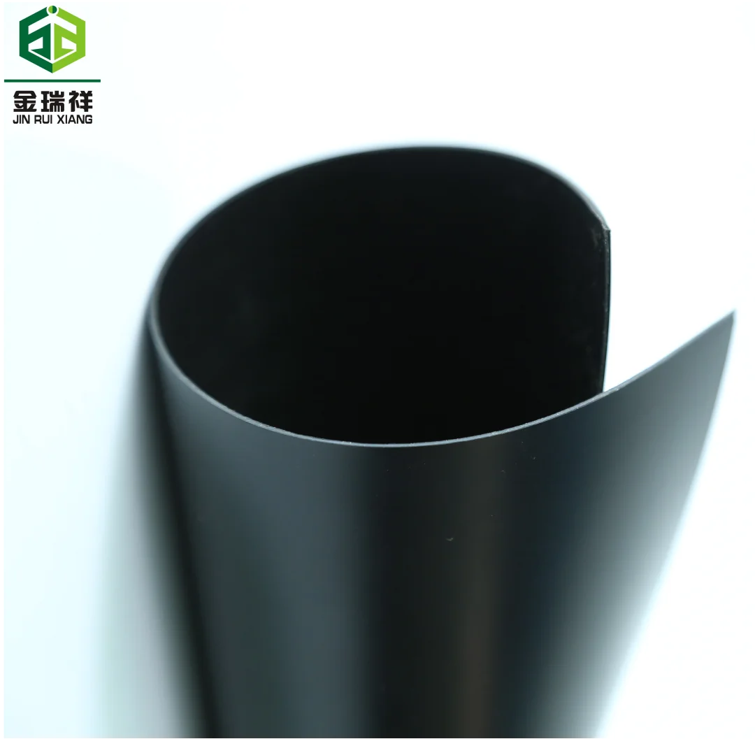 ASTM 1,0 мм HDPE геомембрана Водонепроницаемая подкладка для рыбного пруда