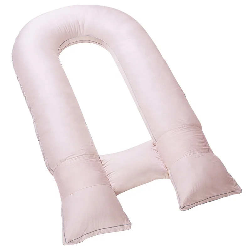 
Custom U Shape Ergonomic Comfortable Maternity Sleep Care Back Support Total Chiropractic Full Body Pregnancy Pillow 