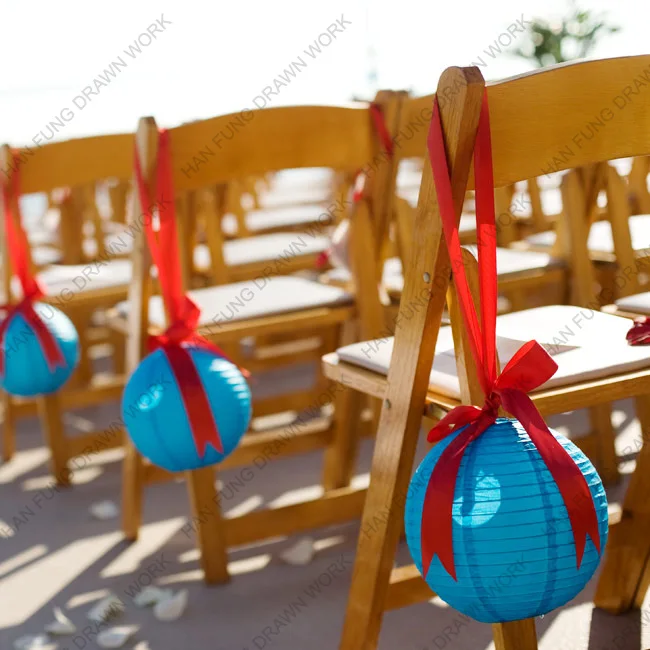 
Chinese Round Custom Different Size Party Wedding Decorations Holiday Paper Lantern 