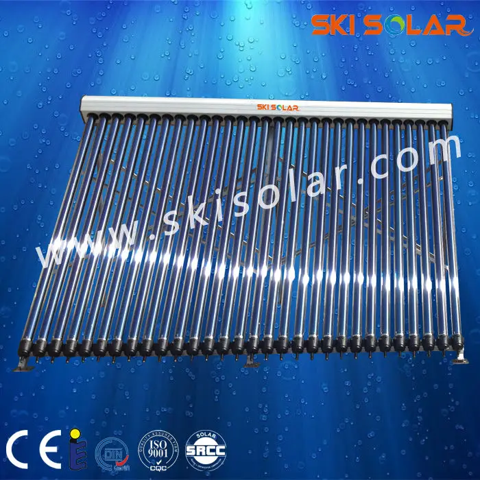 
2015 factory direct new high capacity heat pipe solar heating collector with vacuum tube and manifold 