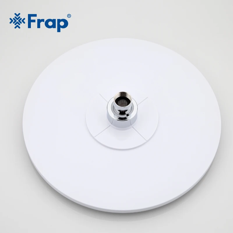 Frap ABS Plastic Rain Shower Head Bathroom Overhead Shower 250*250mm F009-25