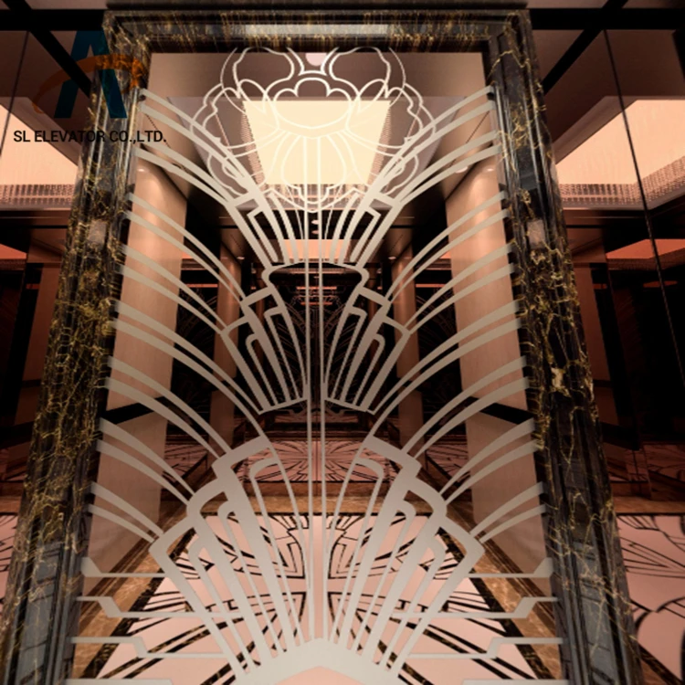 Artificial design High quality noiseless operation Villa home elevator lifts price in China