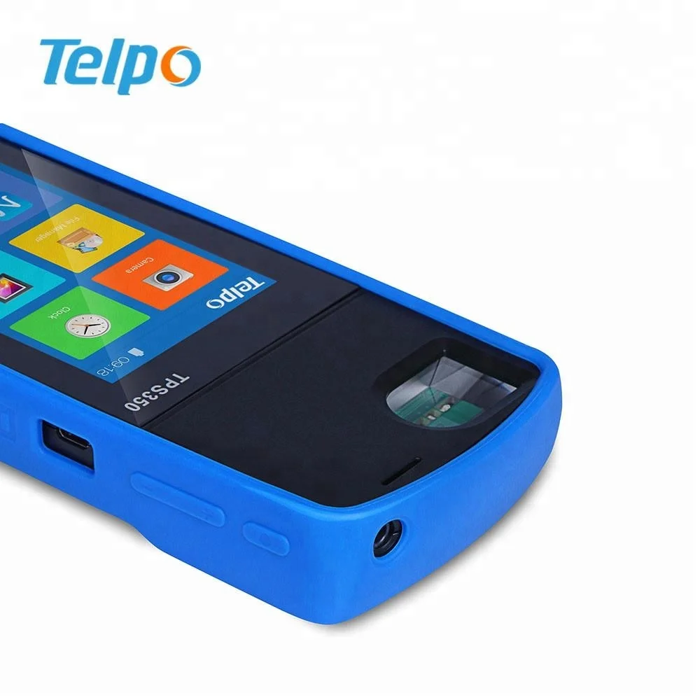 All-in-one Portable Biometric and rfid Solutions Barcode Reader Touch screen Pos system with chip card reader