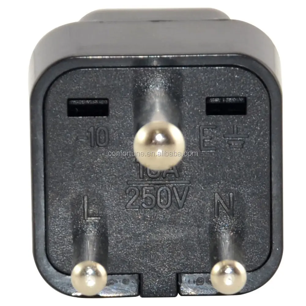 Hot Double sockets 1to 2 travel adaptor EU UK US SWISS TO south africa plug universal electric travel adapter