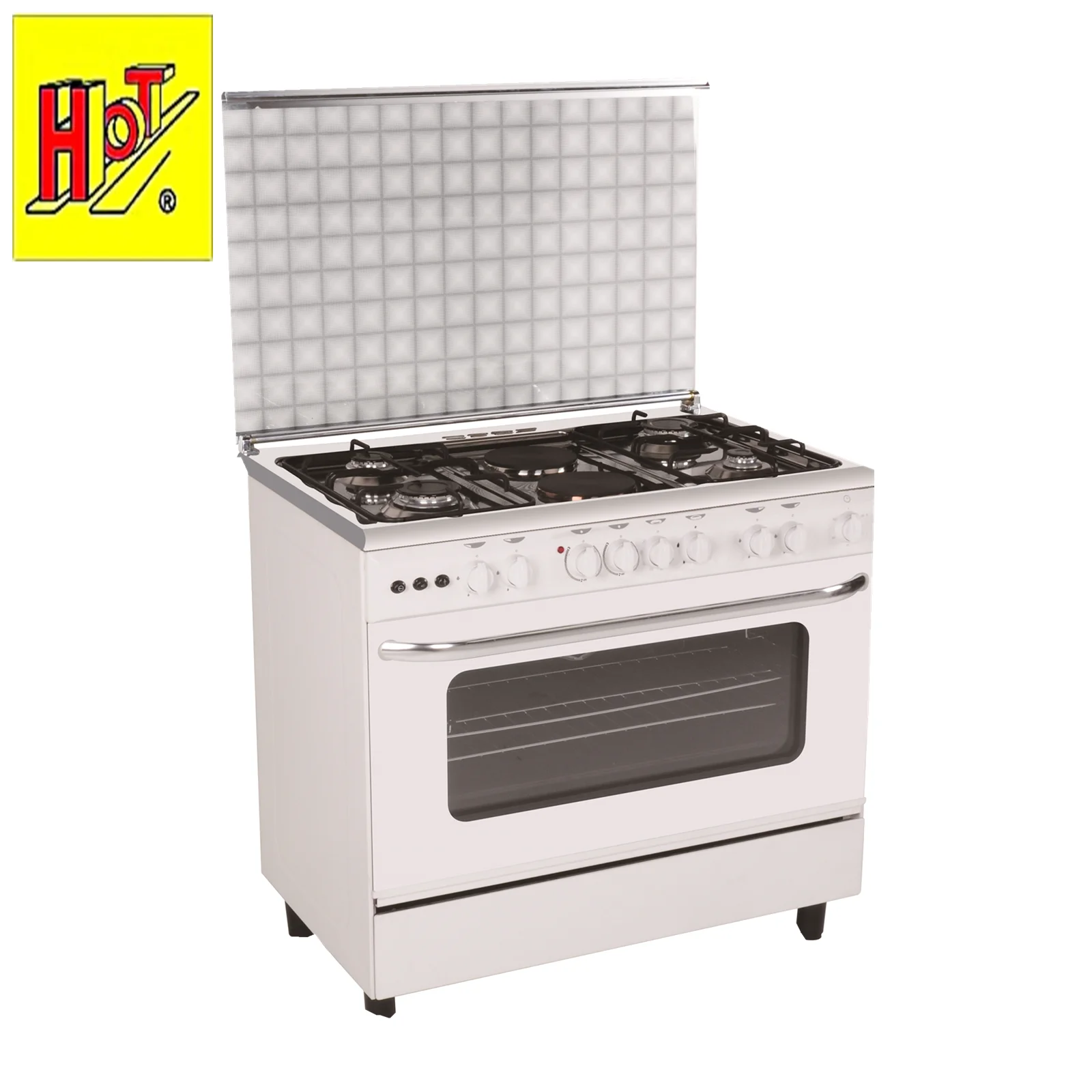 White color new design removable convention gas cooker