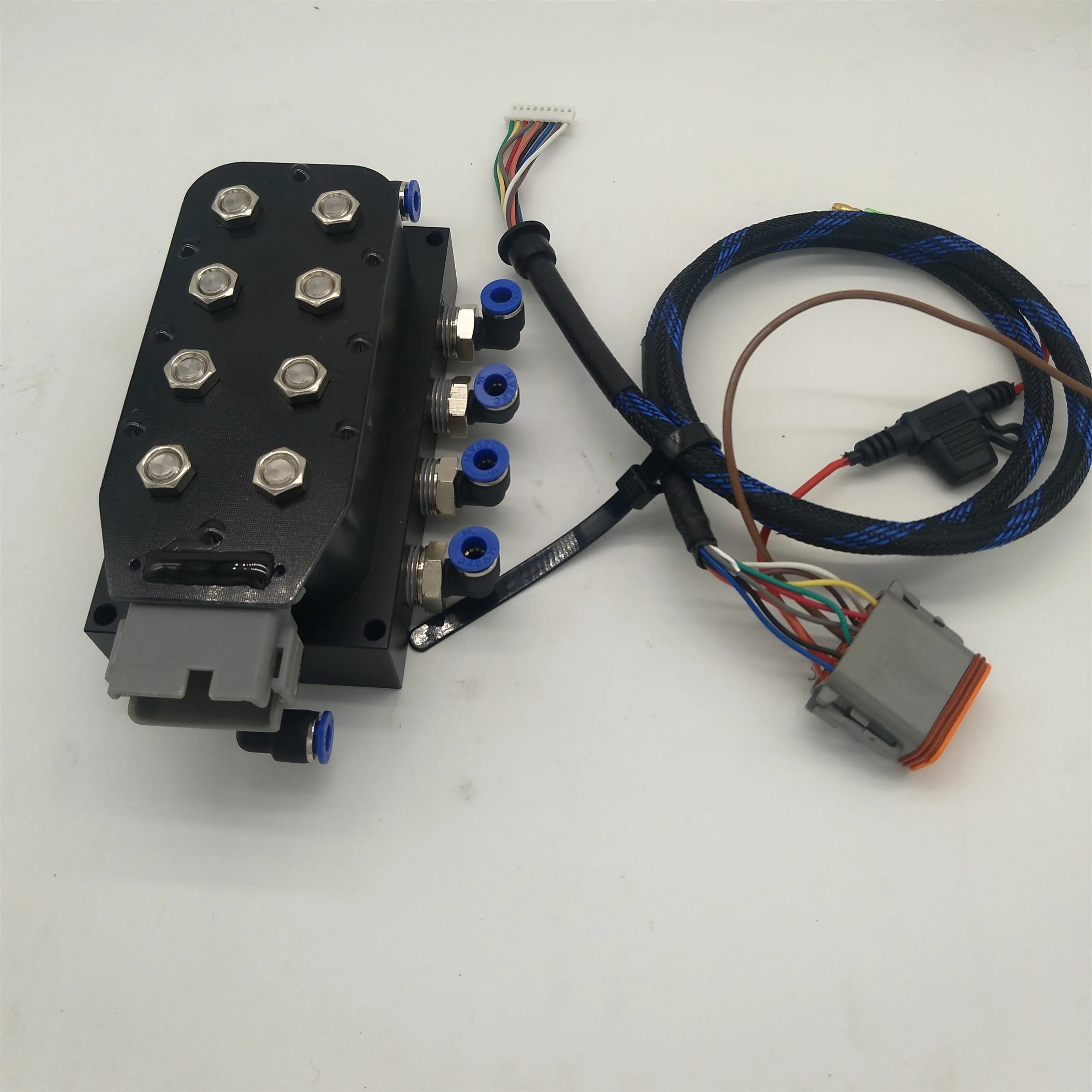 Made in China Ningbo VP Control NPT 3/8 VU4 black manifold air bags air lift suspension for cars accuair