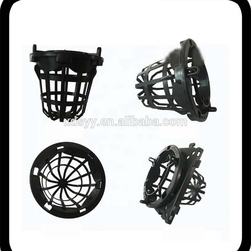 Outdoor landscaping  modeling pp material plastic pot ordinary pots with buckle