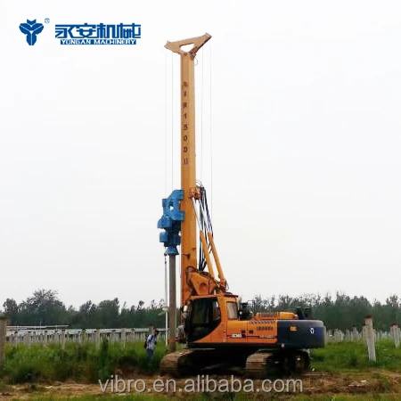 Widely Applied piling Machines V450 Excavator attachment