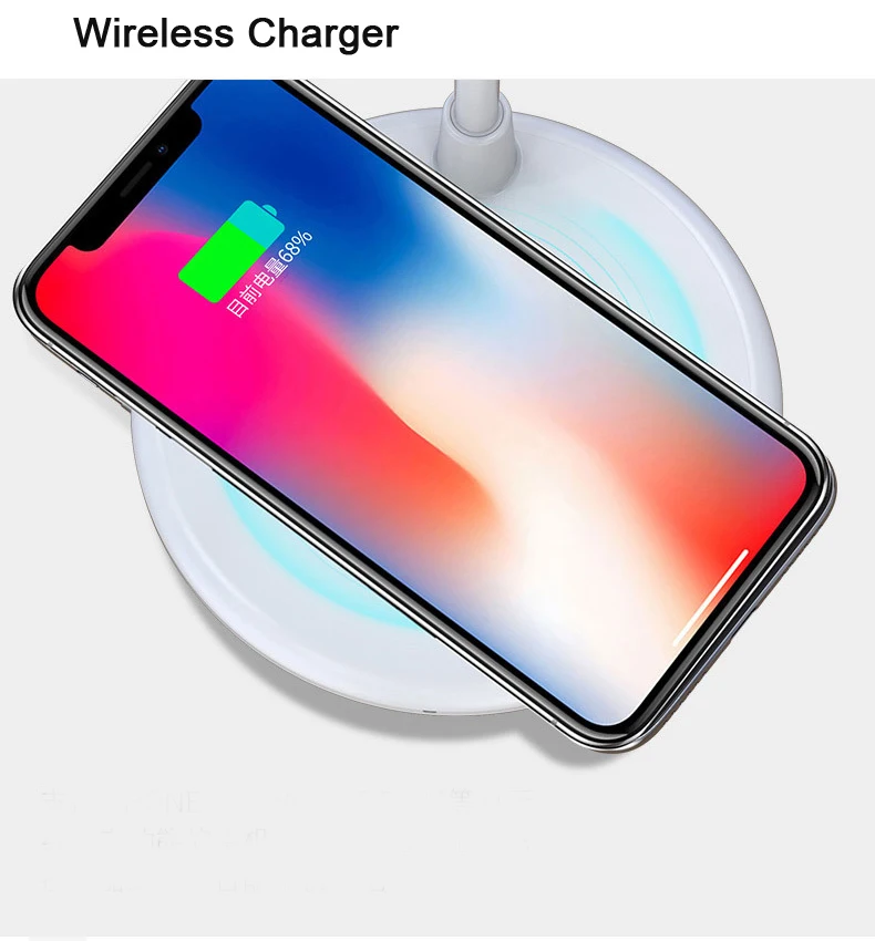 3 in 1 LED Multifunctional  Wireless Charger Music Office Desk Table Bde Side Lamp