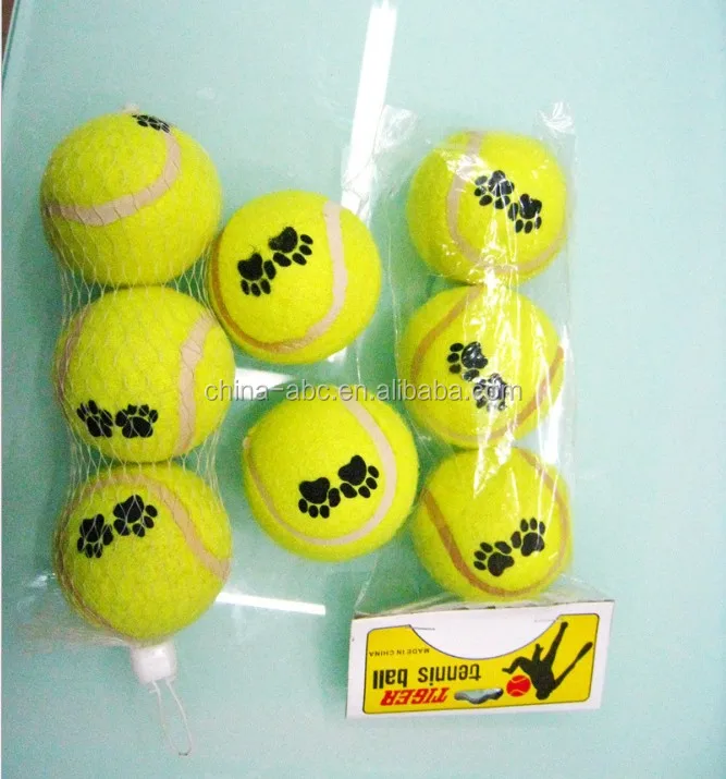 
cheap price training tennis ball pet dog tennis bal 100g 