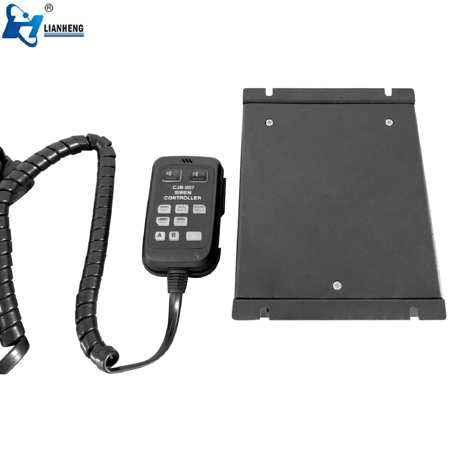 12V 100W electronic RESCUE siren 200 db with CE  US-CJB-01