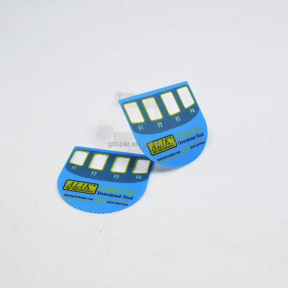 Custom China-made  plastic sticker with self adhesive