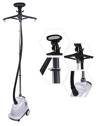 Amazon Hot selling 220V 1700W Powerful Fabric Clothes Standing Electric Garment Steamer