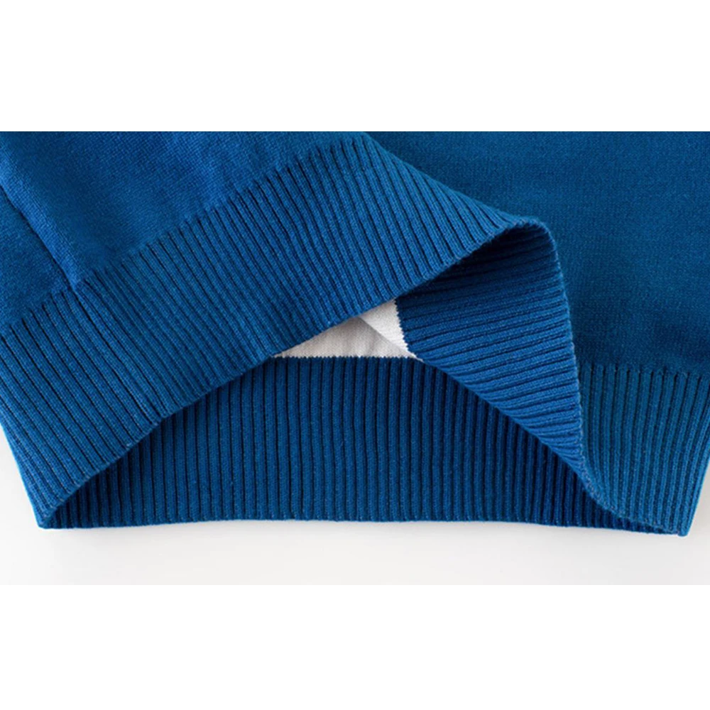 
Mudkingdom wool kid boys winter pentagram design pullovers and sweaters 