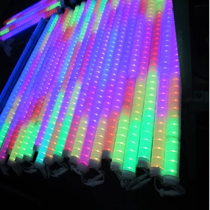 rgb dmx led digital tube for building projects