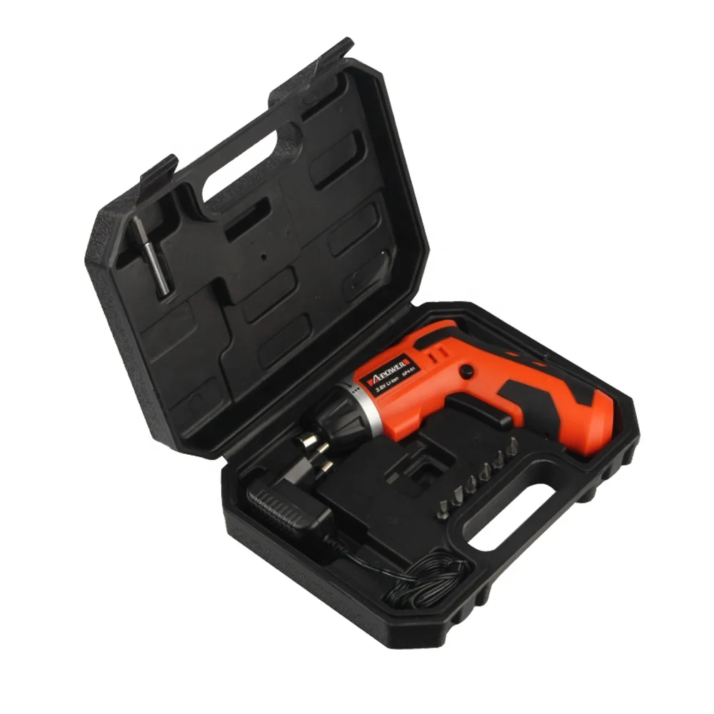 
New Arrival Multi-function Household Rechargeable Electric Drill Lithium-Ion Mini Cordless Screwdriver With LED Light 
