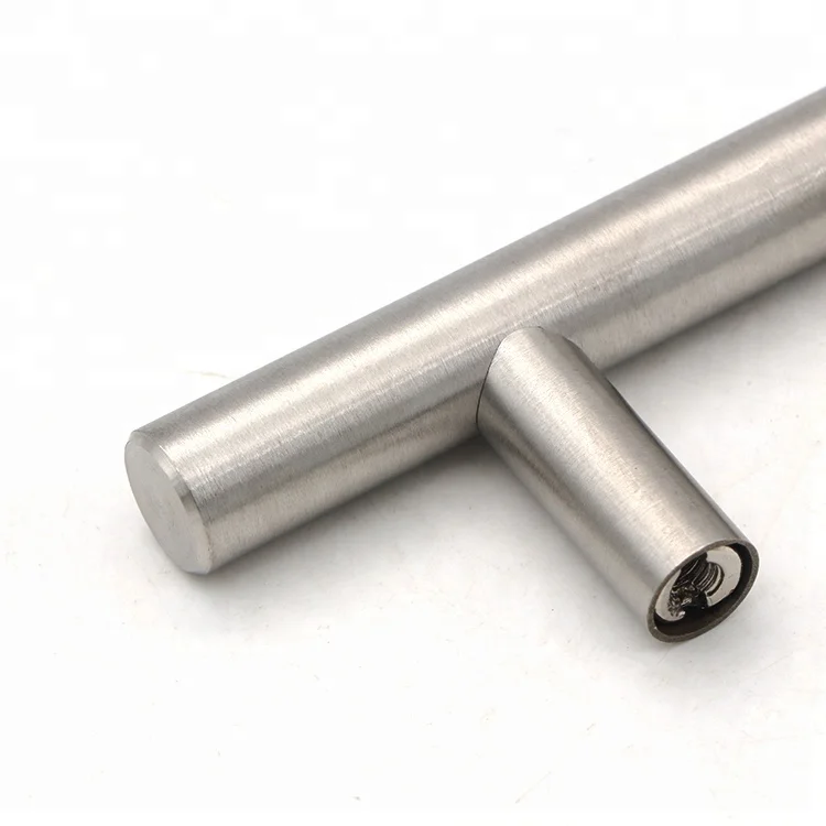 T bar Stainless Steel drawer door pulls manufacturer kitchen furniture hardware accessories bedroom cabinet wardrobe handle