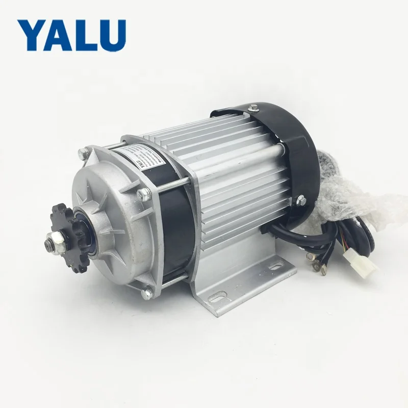 BM1418ZXF-02 500W 48V BLDC Custom Shaft E-Tricycle Rickshaw Prototype of Electric Go-Kart Brushless DC Motor