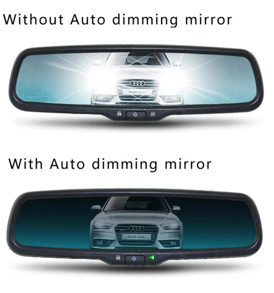 Koen Built-in 4.3 Inch Monitor Car Auto Dimming Rear View Mirror Monitor