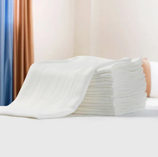 White Gauze Bulk Cloth Diaper Washable Cloth Diaper For Newborn Baby