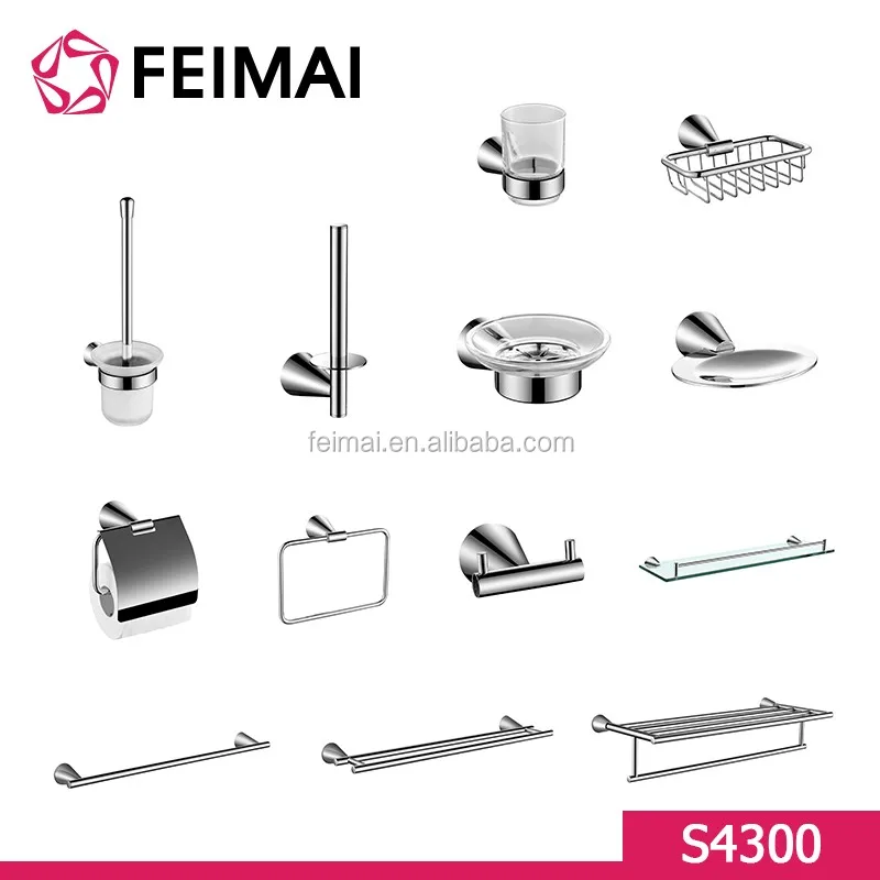 
Online Shopping Toilet Accessories Shower Toilet Unit Bath Hardware Sets 