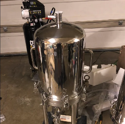 High quality and high grade sanitary ss304 316 lenticular beer wine filter housing