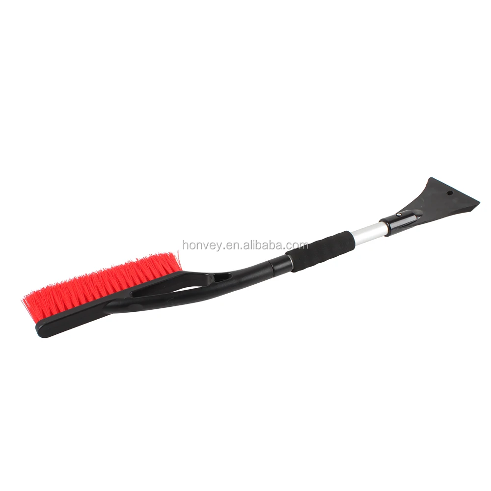 Retractable Winter Car Vehicle Snow Ice Scraper Shovel Removal Brush Shovels Squeegee 2 in 1