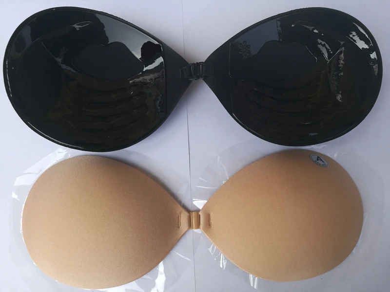 
Wholesale Strapless Bra Push Up Bralette Hand Massage Bra for Bikini Wedding Dress Women Silicone Bra Stick On Self Adhesive 