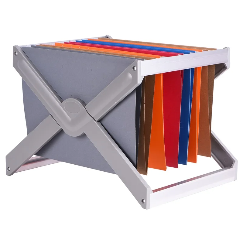 A4 or FC Size Colored Office Stationery Hanging Suspension Files with Plastic Hang Tabs