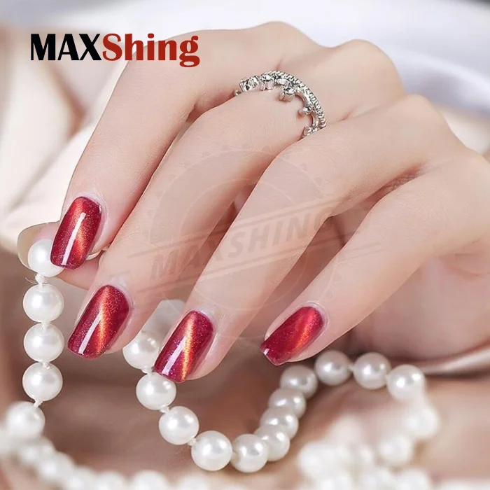 Nail polish pigment powder 3d cat eye magnet nail powder pigment