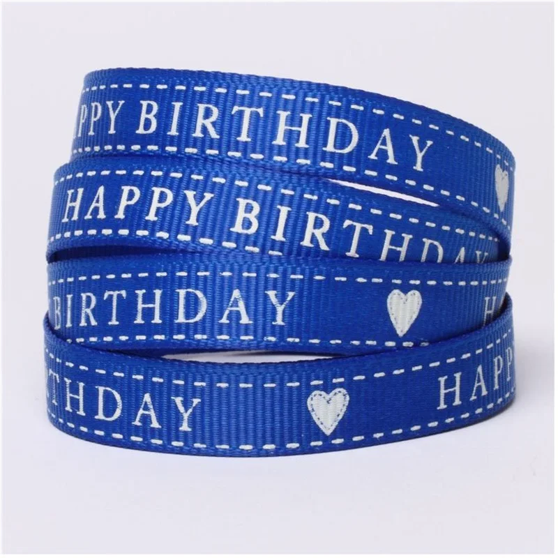 1 дюймовая корсажная лента с принтом логотипа на заказ оптом